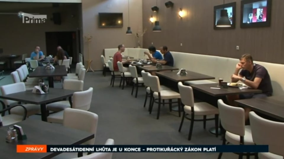 29. 8. 2017 ZPRÁVY: DEVADESÁTIDENNÍ LHŮTA JE U KONCE - PROTIKUŘÁCKÝ ZÁKON PLATÍ